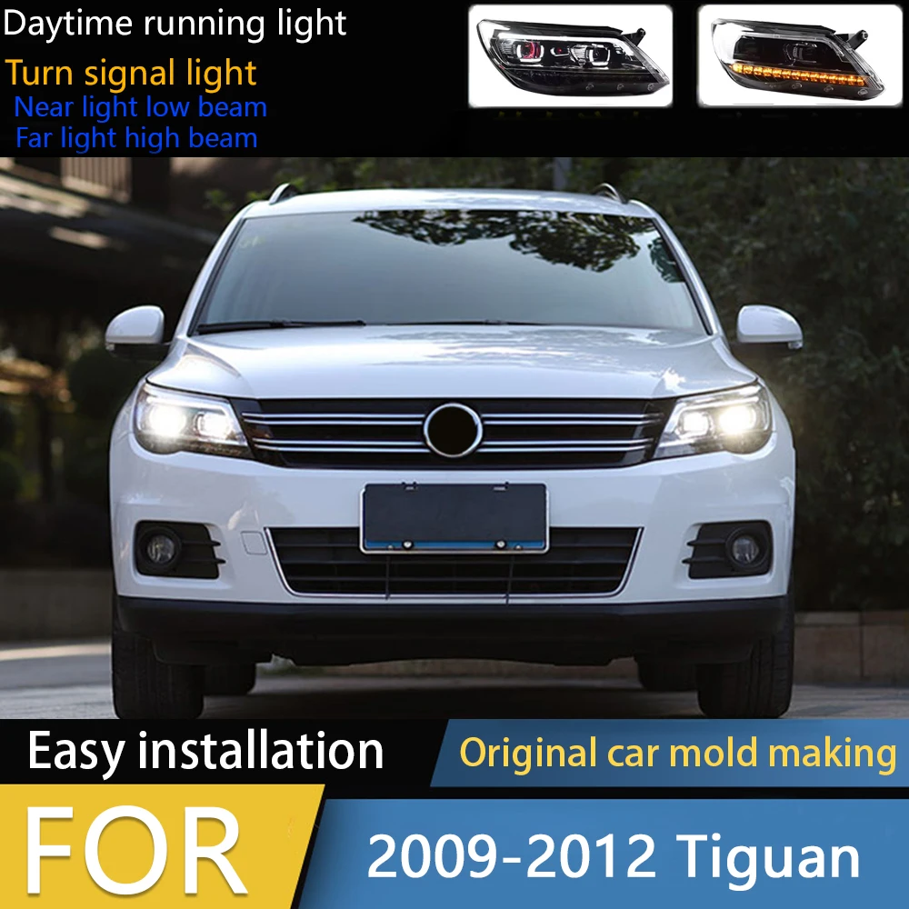 Car Styling Head Lamp for Tiguan Headlights 2009-2012 Tiguan LED Headlight upgrade New Tiguan led Projector Lens DRL Signal
Car Styling Head Lamp for Tiguan Headlights 2009-2012 Tiguan LED Headlight upgrade New Tiguan led Projector Lens DRL Signal