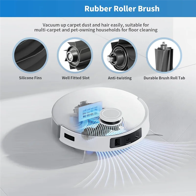 B28C-For ECOVACS T20 Omni/Max/Pro Robot Vacuum Cleaner Accessories, Main Side Brushes Hepa Filters Mop Cloth Dust Bags
B28C-For ECOVACS T20 Omni/Max/Pro Robot Vacuum Cleaner Accessories, Main Side Brushes Hepa Filters Mop Cloth Dust Bags