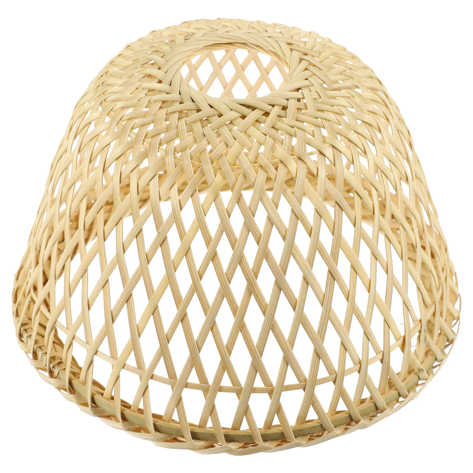 Handcrafted Bamboo Weaving Lampshade Retro Rustic Style Replacement Lamp Cover Indoor Decorative Woven Craft Lamp Accessory
Handcrafted Bamboo Weaving Lampshade Retro Rustic Style Replacement Lamp Cover Indoor Decorative Woven Craft Lamp Accessory