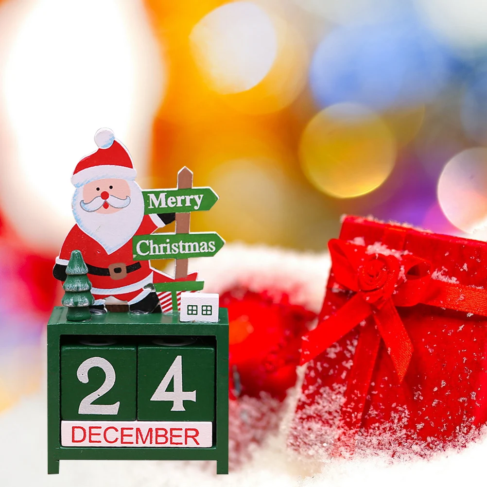 Wood Desktop Perpetual Calendar Santa Claus Design Colorful Finish Christmas Desktop Calendar Office Study Table Decoration Gift
Wood Desktop Perpetual Calendar Santa Claus Design Colorful Finish Christmas Desktop Calendar Office Study Table Decoration Gift