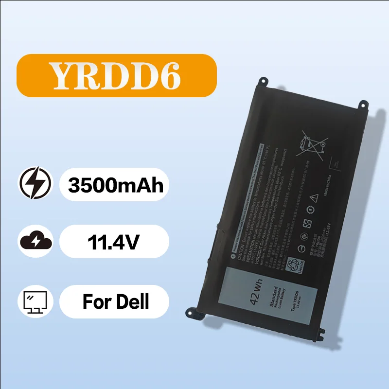 Подходит для Dell YRDD6 5498 3400 5493 5590 5593 5584 P90F аккумулятор для ноутбука
Подходит для Dell YRDD6 5498 3400 5493 5590 5593 5584 P90F аккумулятор для ноутбука