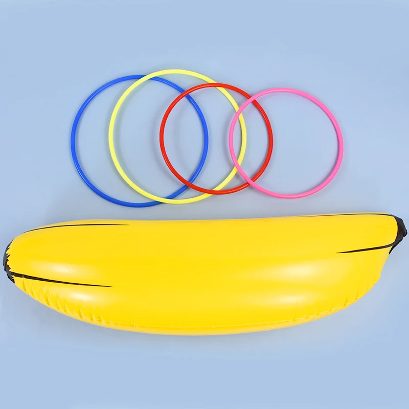 5PCS Inflatable Banana Big Ring Toy Stage Photo Props Party Game Bridal Shower Swimming Pool Beach Toys Single Engagement Decor
5PCS Inflatable Banana Big Ring Toy Stage Photo Props Party Game Bridal Shower Swimming Pool Beach Toys Single Engagement Decor