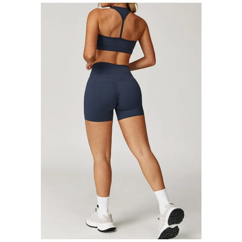 Beautiful Back Yoga Set for Women, Naked, High Waist, Hip Lifting, Tight Running, Sports and Fitness Clothing Set
Beautiful Back Yoga Set for Women, Naked, High Waist, Hip Lifting, Tight Running, Sports and Fitness Clothing Set