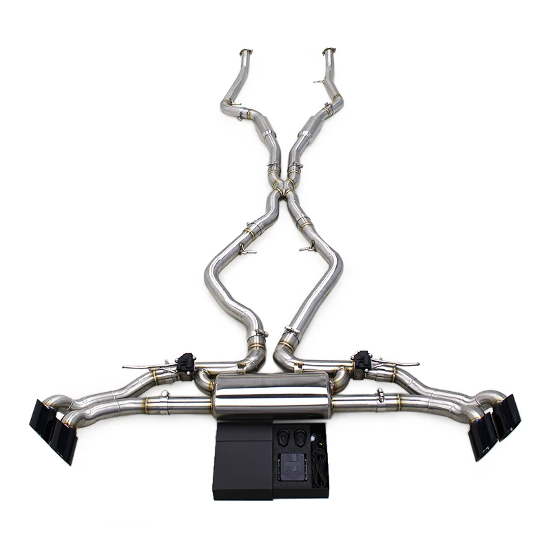 Race Sport Muffler Catback For BMW X5 F15 M50i 4.4 2014-2018 Stainless Steel Pipe Valvetronic Control Tuning X Pipe Sound Eystem
Race Sport Muffler Catback For BMW X5 F15 M50i 4.4 2014-2018 Stainless Steel Pipe Valvetronic Control Tuning X Pipe Sound Eystem