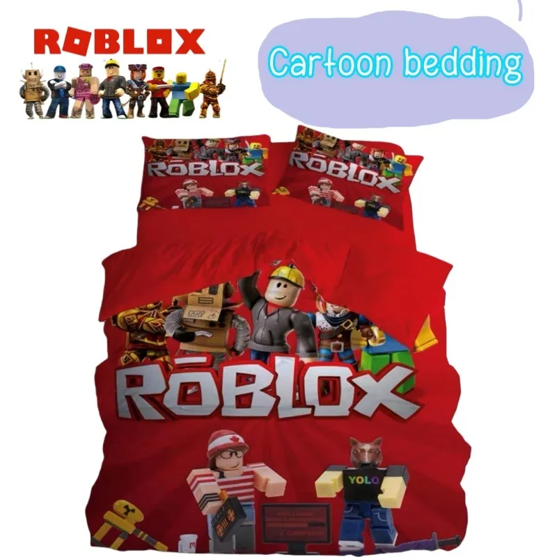New Roblox Animation Cartoon Personality Bedding Four-piece Creative Bed Sheet Quilt Cover Student Dormitory Bed Three-piece Set
New Roblox Animation Cartoon Personality Bedding Four-piece Creative Bed Sheet Quilt Cover Student Dormitory Bed Three-piece Set