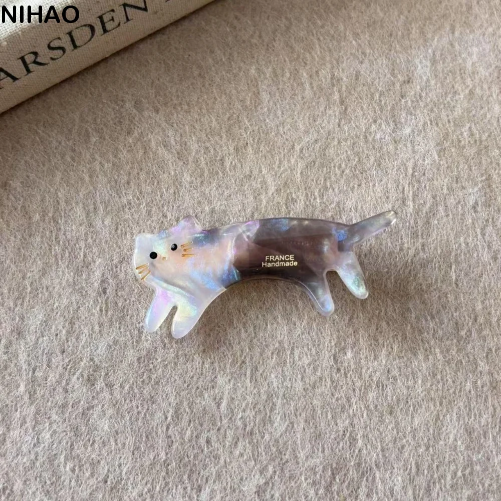 Sweet Kitten Cat Shaped Hair Clip Small Acetic Acid Animals Hairpin Geometry Korean Style Headwear Cute Side Clip Female
Sweet Kitten Cat Shaped Hair Clip Small Acetic Acid Animals Hairpin Geometry Korean Style Headwear Cute Side Clip Female