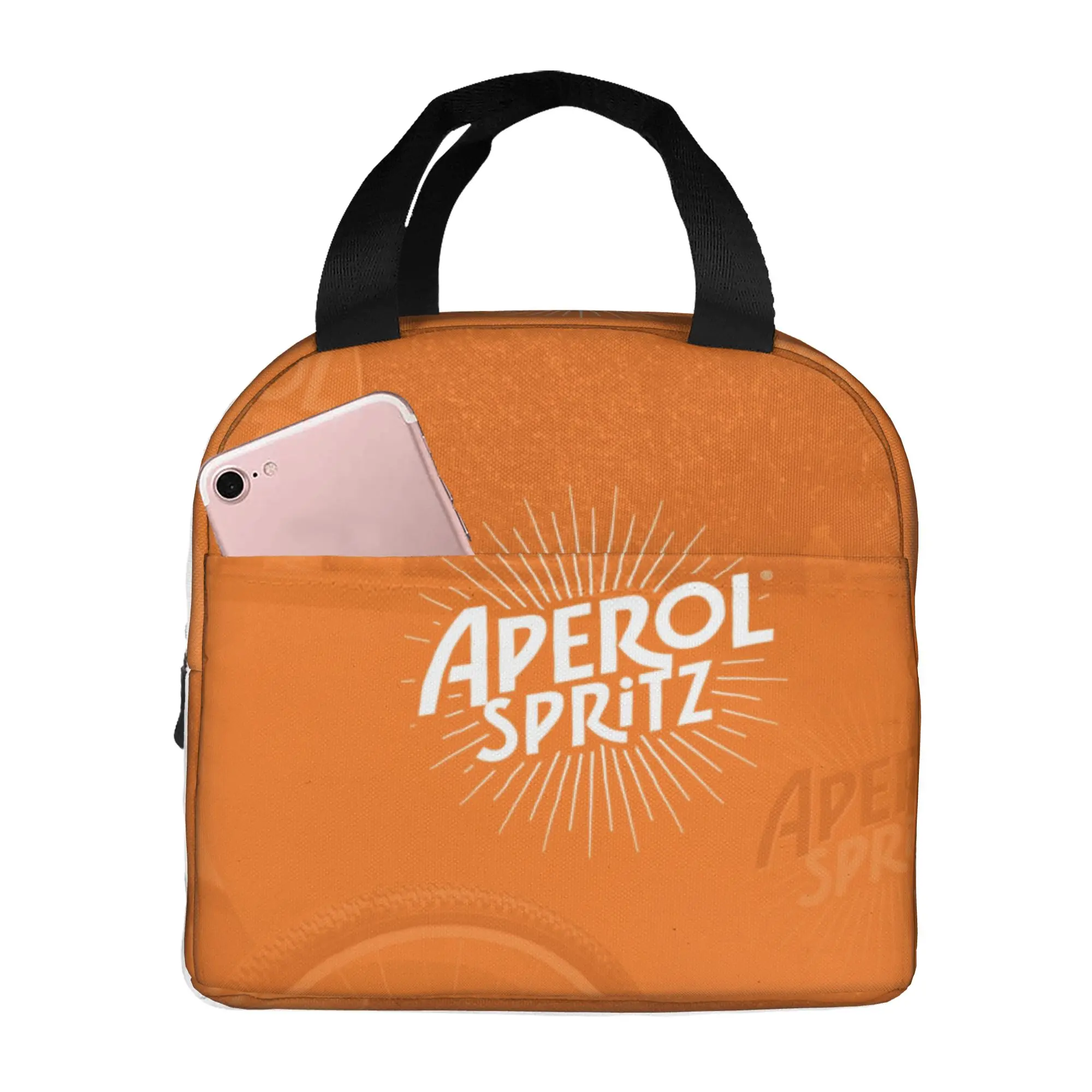 Custom Aperols Spritz Print Thermal Insulated Lunch Bag Love Drinking Cocktail Resuable Lunch Tote for Outdoor Picnic Food Box
Custom Aperols Spritz Print Thermal Insulated Lunch Bag Love Drinking Cocktail Resuable Lunch Tote for Outdoor Picnic Food Box