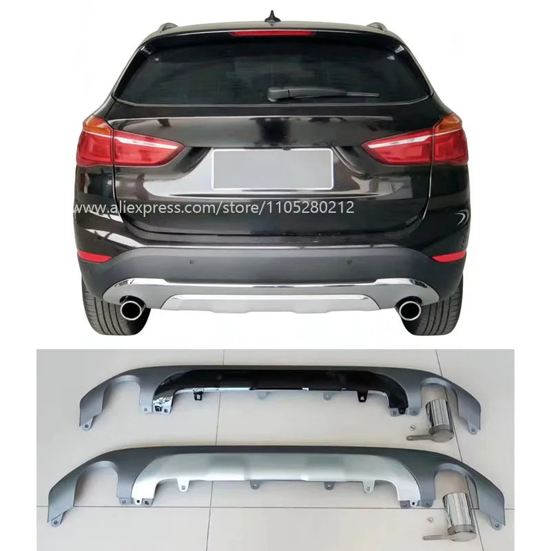 Rear bumper diffuser for 2015-2018 BMW X1 F48, rear lip, custom modification, original-style sport rear bumper
Rear bumper diffuser for 2015-2018 BMW X1 F48, rear lip, custom modification, original-style sport rear bumper