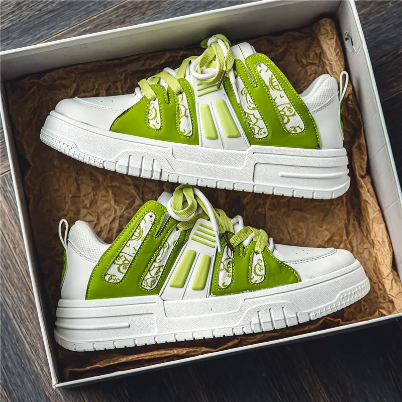 2024 new breathable sports shoes, anti slip thick soled versatile casual skateboard shoes, fashionable classic men's shoes
2024 new breathable sports shoes, anti slip thick soled versatile casual skateboard shoes, fashionable classic men's shoes