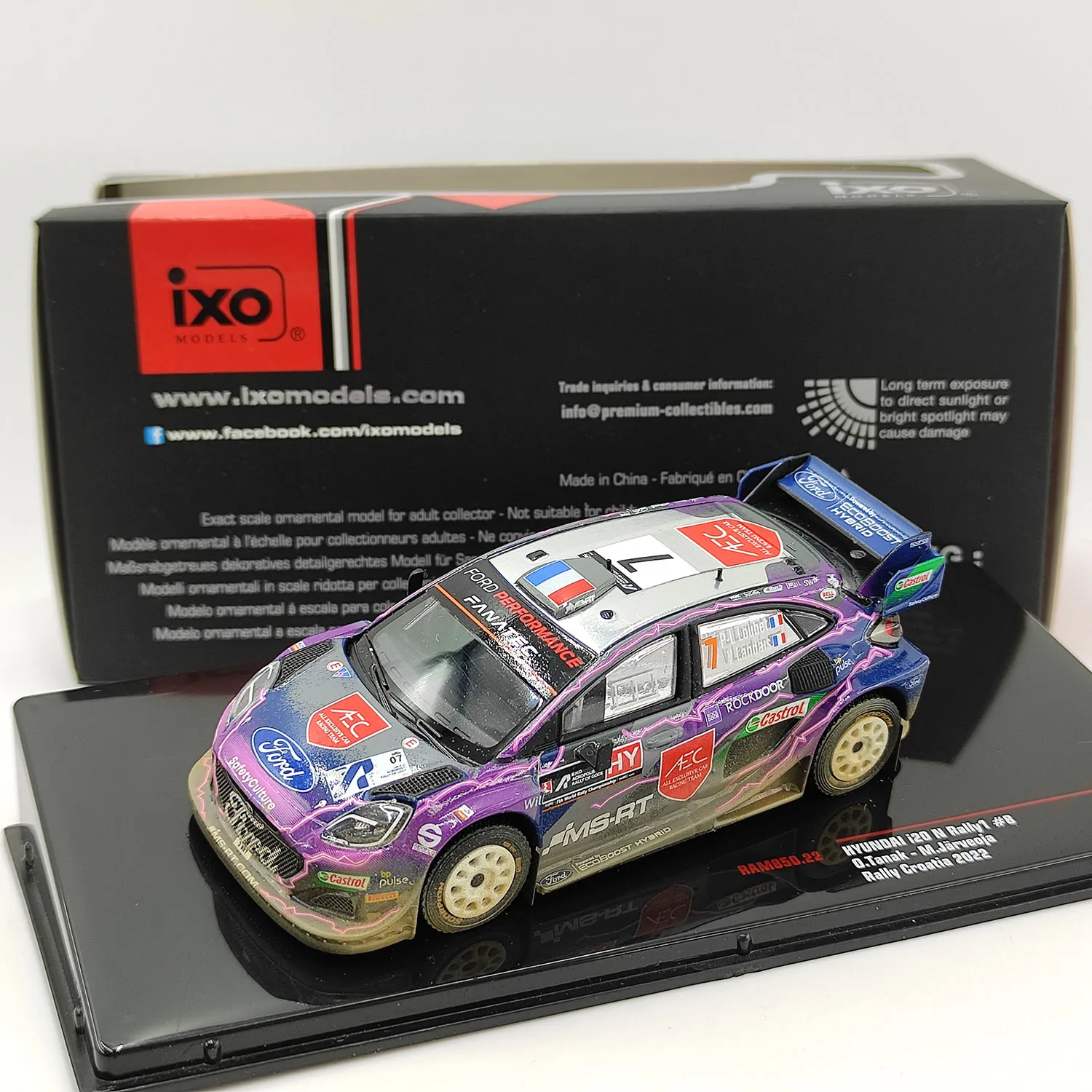 Diecast IXO 1/43 Scale FORD PUMA Ford Monte Calo Rally 2022 Alloy Car Model Collectible Toy Gift Souvenir Display Ornament
Diecast IXO 1/43 Scale FORD PUMA Ford Monte Calo Rally 2022 Alloy Car Model Collectible Toy Gift Souvenir Display Ornament