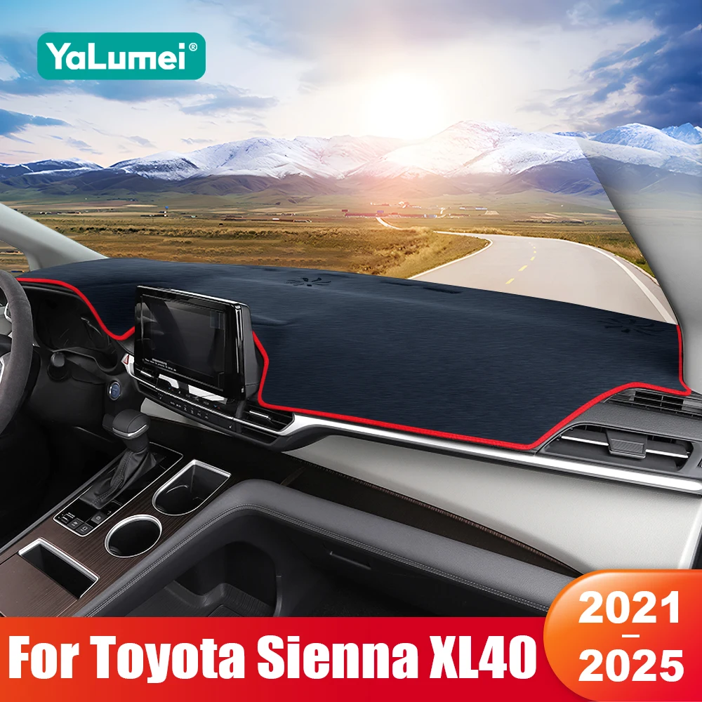 Для Toyota Sienna XL40 4th 2021 2022 2023 2024 2025 крышка приборной панели автомобиля инструмент стол солнцезащитный козырек нескользящий коврик аксессуары
Для Toyota Sienna XL40 4th 2021 2022 2023 2024 2025 крышка приборной панели автомобиля инструмент стол солнцезащитный козырек нескользящий коврик аксессуары
