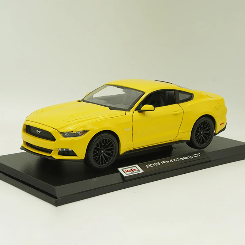 1:18 Scale Diecast Alloy Yellow Ford Mustang GT Toys Sports Cars Model Classics Nostalgia Adult Souvenir Gifts Static Display
1:18 Scale Diecast Alloy Yellow Ford Mustang GT Toys Sports Cars Model Classics Nostalgia Adult Souvenir Gifts Static Display