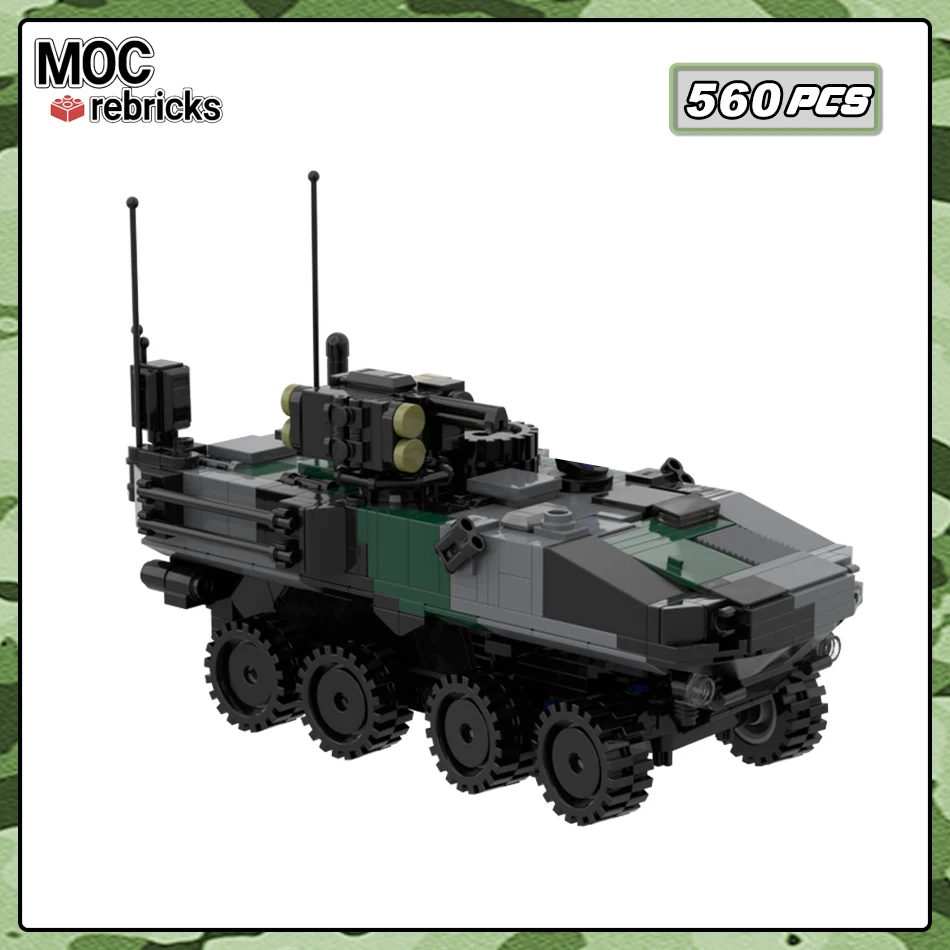 MOC-210894 M1131 ICV Building Blocks DIY Infantry Fighting Vehicle Model Technology Bricks Toys Children's Collection Gifts
MOC-210894 M1131 ICV Building Blocks DIY Infantry Fighting Vehicle Model Technology Bricks Toys Children's Collection Gifts