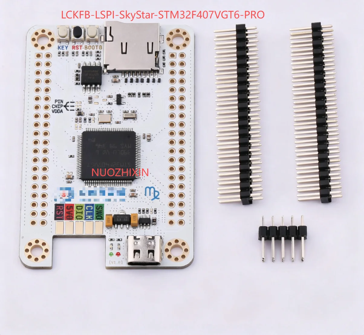 LCKFB-LSPI-SkyStar-STM32F407VGT6-PRO Development Board 168MHz Cortex-M4 1MB Flash 192KB SRAM Original New
LCKFB-LSPI-SkyStar-STM32F407VGT6-PRO Development Board 168MHz Cortex-M4 1MB Flash 192KB SRAM Original New