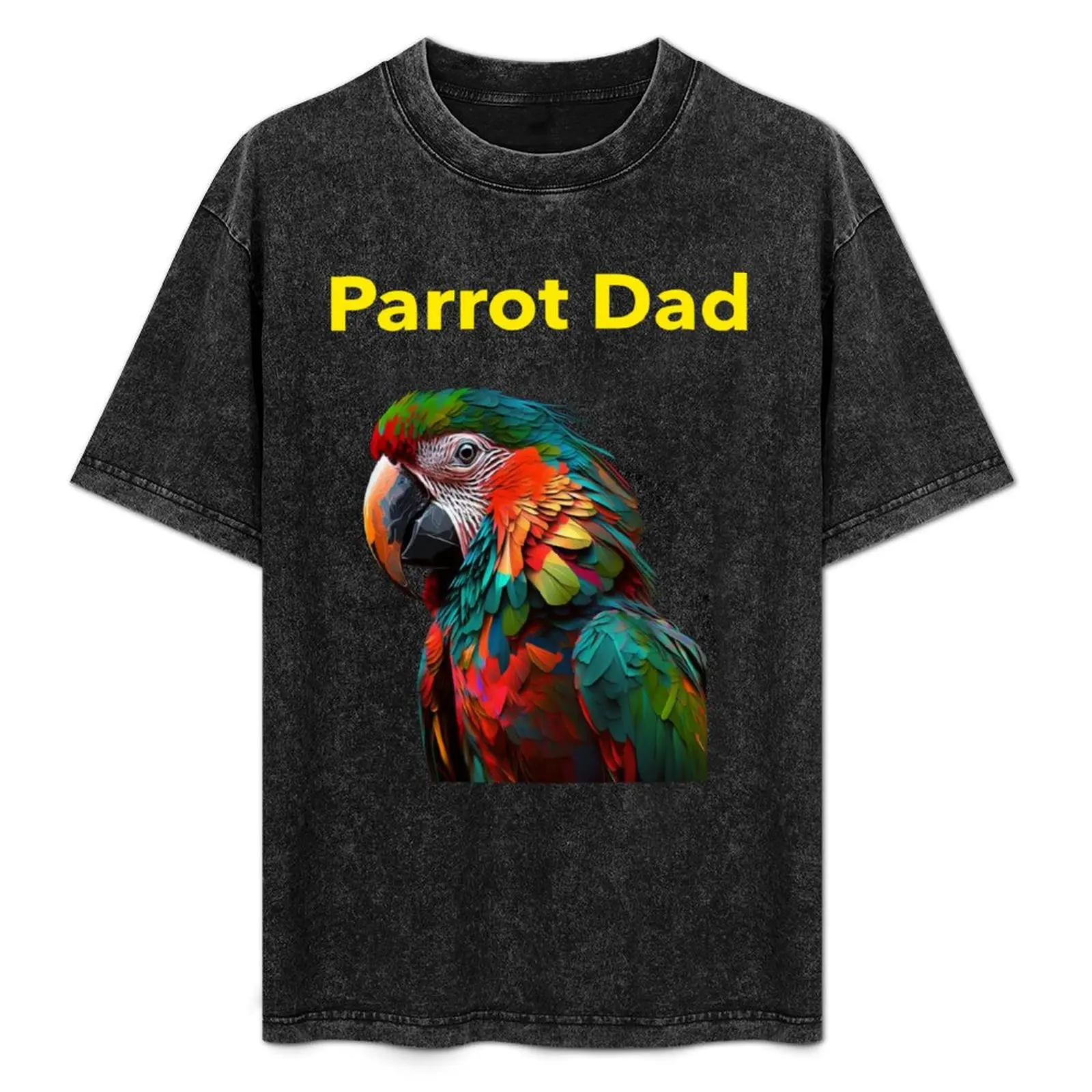Parrot Dad T-Shirt Trendy Pattern T-Shirt for Men
Parrot Dad T-Shirt Trendy Pattern T-Shirt for Men