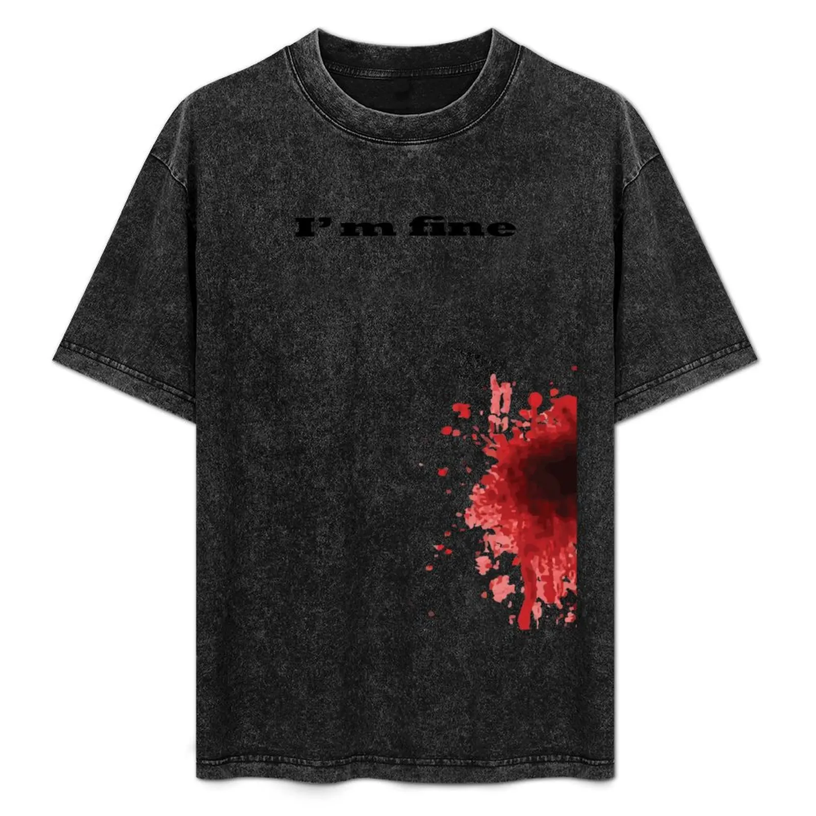 i'm fine T-Shirt Retro Style Print Casual Top
i'm fine T-Shirt Retro Style Print Casual Top