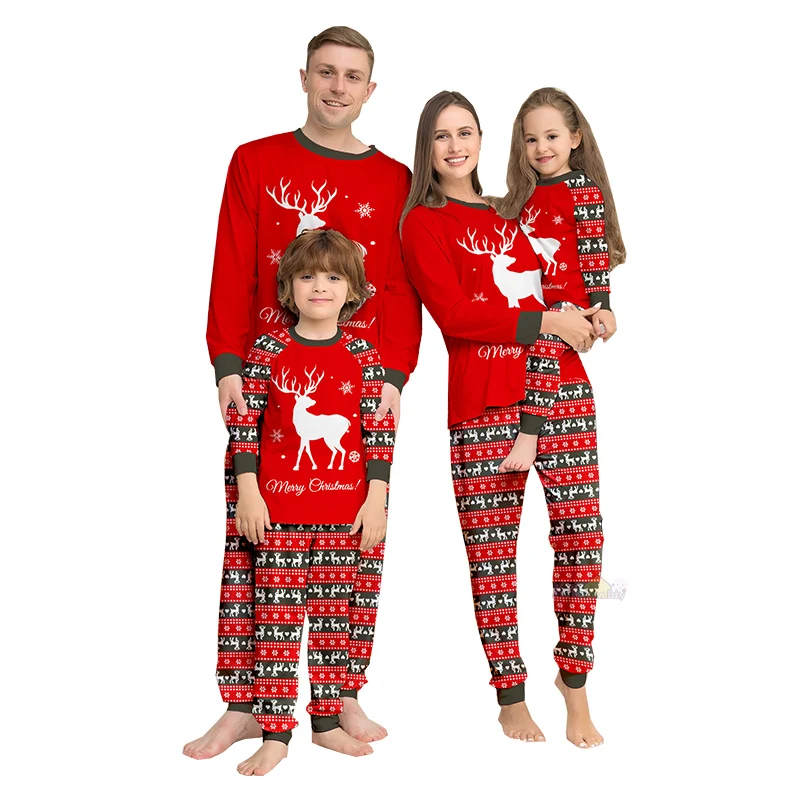 2025 New Christmas Pajamas Family Matching Clothes Set Adult Father Mother Kids Family Look Xmas Sleepwear Baby Rompers Outfits
2025 New Christmas Pajamas Family Matching Clothes Set Adult Father Mother Kids Family Look Xmas Sleepwear Baby Rompers Outfits