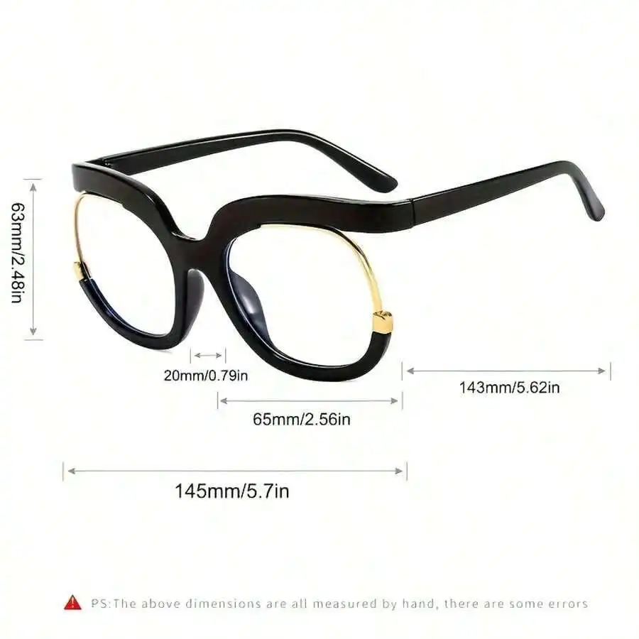 Y2K Retro Black Square Frame Glasses Unisex Fashion Decorative Eyewear Polycarbonate Lens
Y2K Retro Black Square Frame Glasses Unisex Fashion Decorative Eyewear Polycarbonate Lens