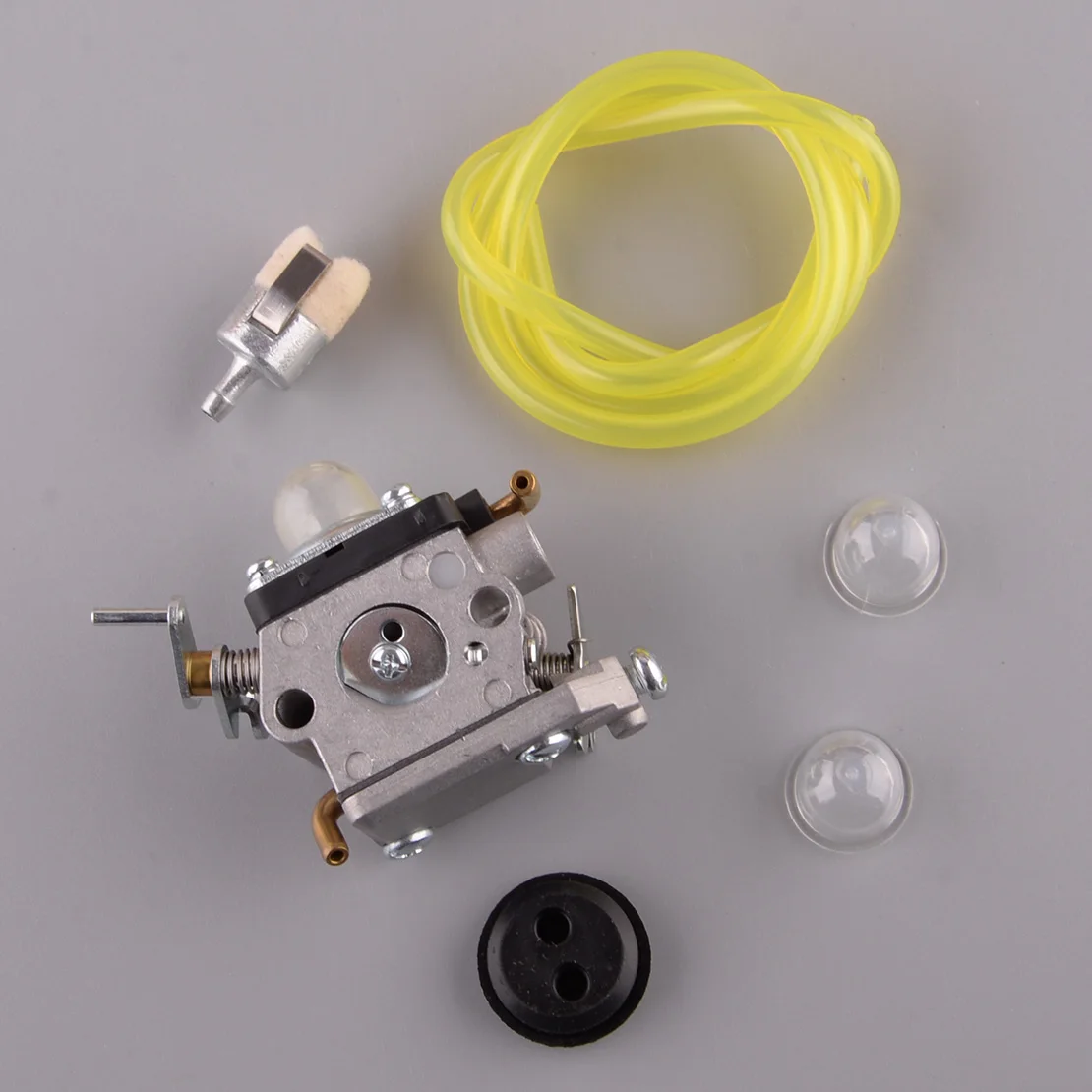 Carburetor Kit Fuel Filter Primer Bulb 523012401 Fit for Husqvarna 122HD60 122HD45 McCulloch Jonsered Redmax CHT220 2004-2011
Carburetor Kit Fuel Filter Primer Bulb 523012401 Fit for Husqvarna 122HD60 122HD45 McCulloch Jonsered Redmax CHT220 2004-2011