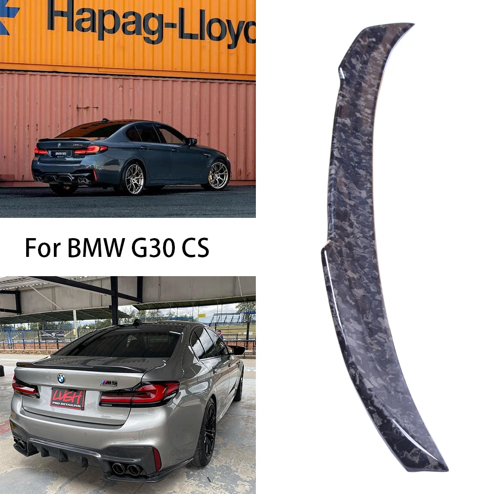 For BMW 5 Series G30 G38&M5 F90 CS Style Forged carbon fiber Rear Spoiler Trunk wing 2016-2023 
For BMW 5 Series G30 G38&M5 F90 CS Style Forged carbon fiber Rear Spoiler Trunk wing 2016-2023