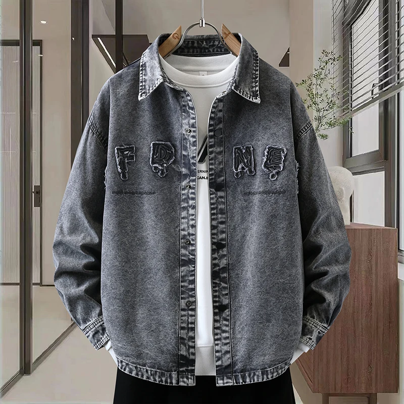 2026 Spring New men Denim Shirt Jacket Men'S Fashion Trend Loose Versatile Comfortable Jacket Casual Versatile jackets
2026 Spring New men Denim Shirt Jacket Men'S Fashion Trend Loose Versatile Comfortable Jacket Casual Versatile jackets