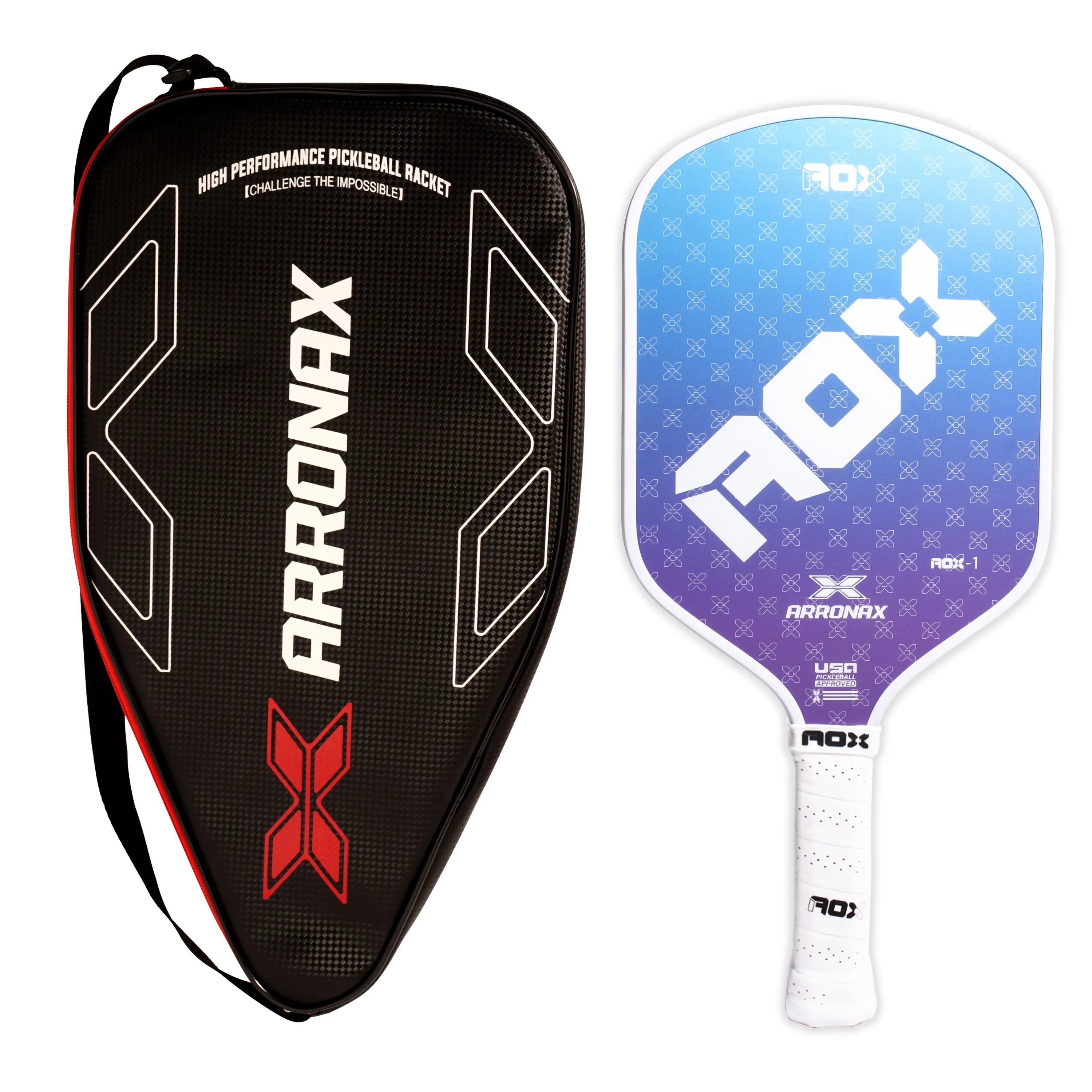 ARRONAX 16MM Pickleball Paddle Honeycomb Core Carbon for Max Spin & Power | Paddle Fiberglass Pickleball Racket
ARRONAX 16MM Pickleball Paddle Honeycomb Core Carbon for Max Spin & Power | Paddle Fiberglass Pickleball Racket