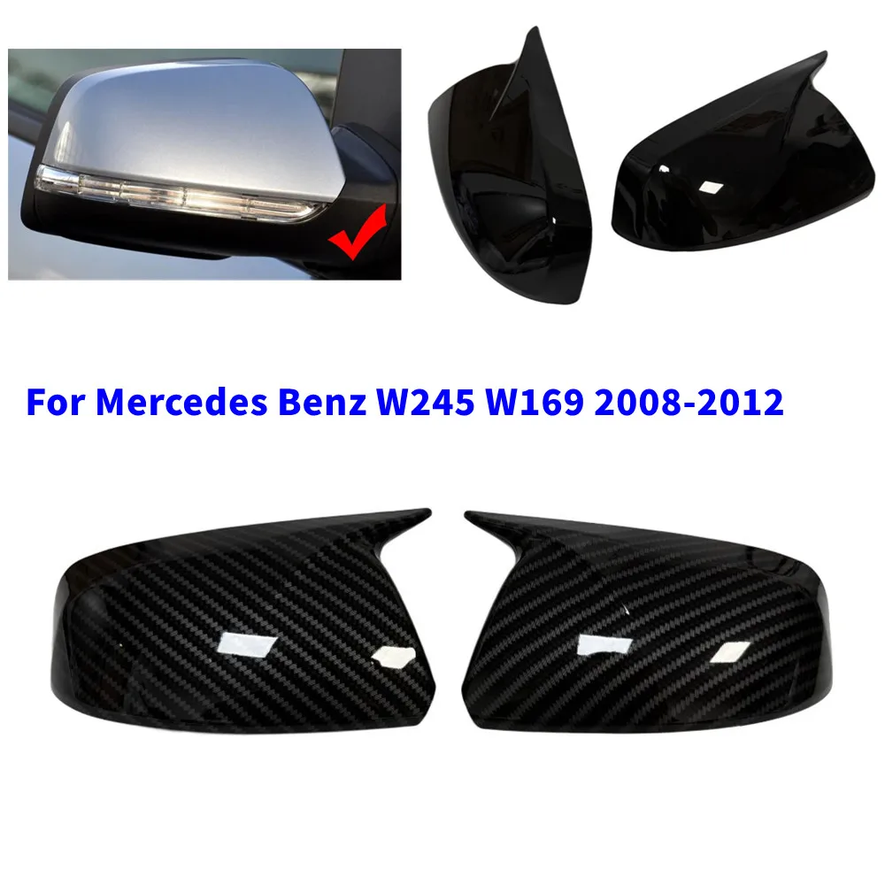 PAIR For Mercedes Benz W245 W169 2008-2012 ABS Door Side Mirror Cover Wing Cap Exterior Rear View Trim Car Decoration
PAIR For Mercedes Benz W245 W169 2008-2012 ABS Door Side Mirror Cover Wing Cap Exterior Rear View Trim Car Decoration