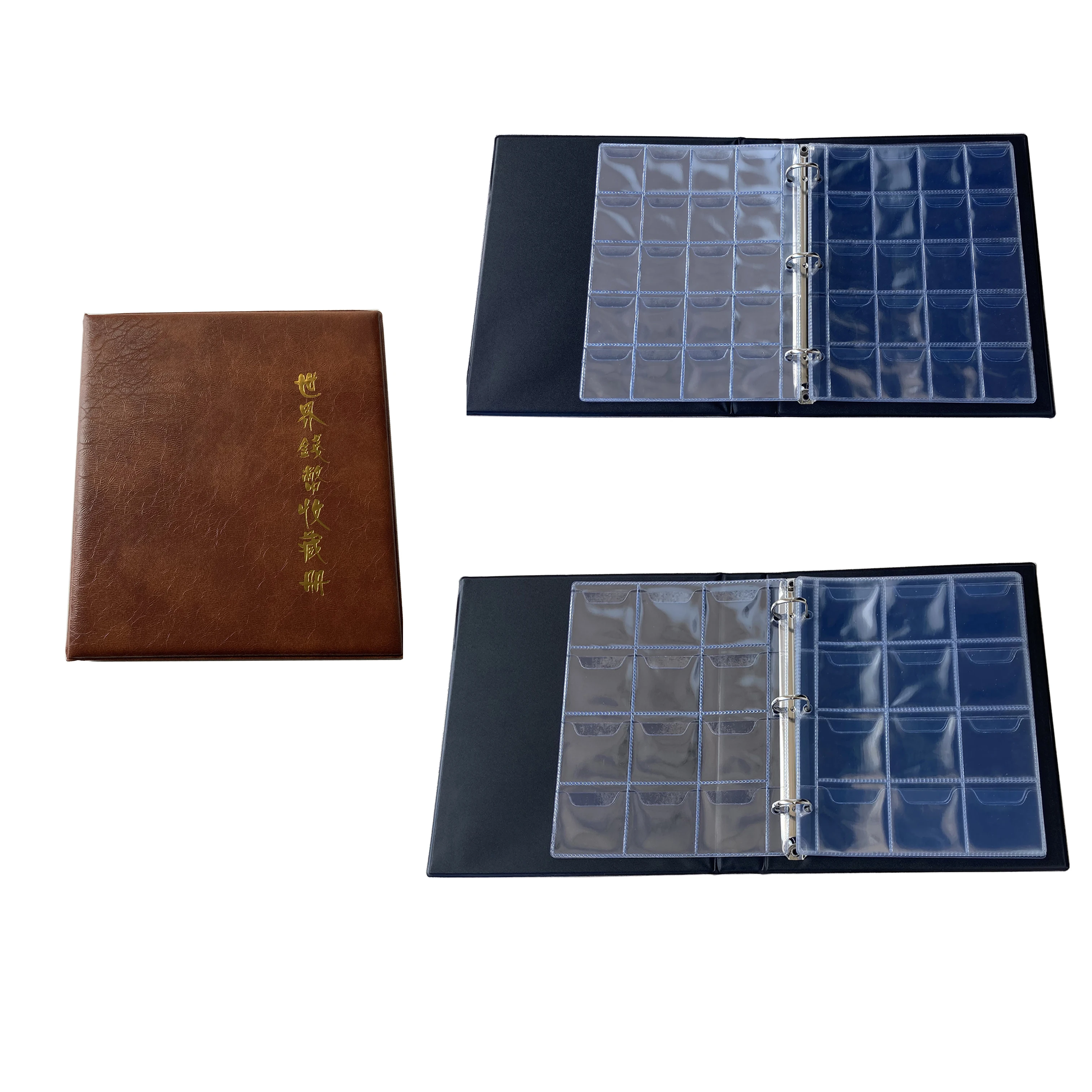 Coin Collection Album A5 27/33/42mm Coin Book Collector 120/200/240 Pocket Coin Binder Page Coins Organizer Storage Book Leather
Coin Collection Album A5 27/33/42mm Coin Book Collector 120/200/240 Pocket Coin Binder Page Coins Organizer Storage Book Leather