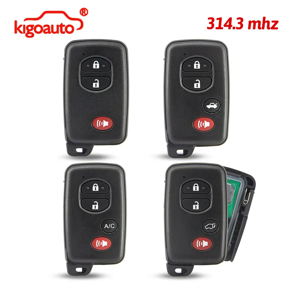 Smart Key 3/4 Button 314.3MHz 4D Chip for Toyota RAV4 Highlander Avalon Camry Corolla Prius 2006-2014 FCC HYQ14AAB/HYQ14AEM
Smart Key 3/4 Button 314.3MHz 4D Chip for Toyota RAV4 Highlander Avalon Camry Corolla Prius 2006-2014 FCC HYQ14AAB/HYQ14AEM