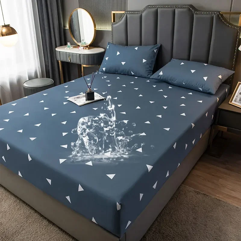 100% Waterproof Mattress Covers Protector Adjustable Non-slip Bed Fitted Sheet With Elastic Band for 90/150/180x200
100% Waterproof Mattress Covers Protector Adjustable Non-slip Bed Fitted Sheet With Elastic Band for 90/150/180x200