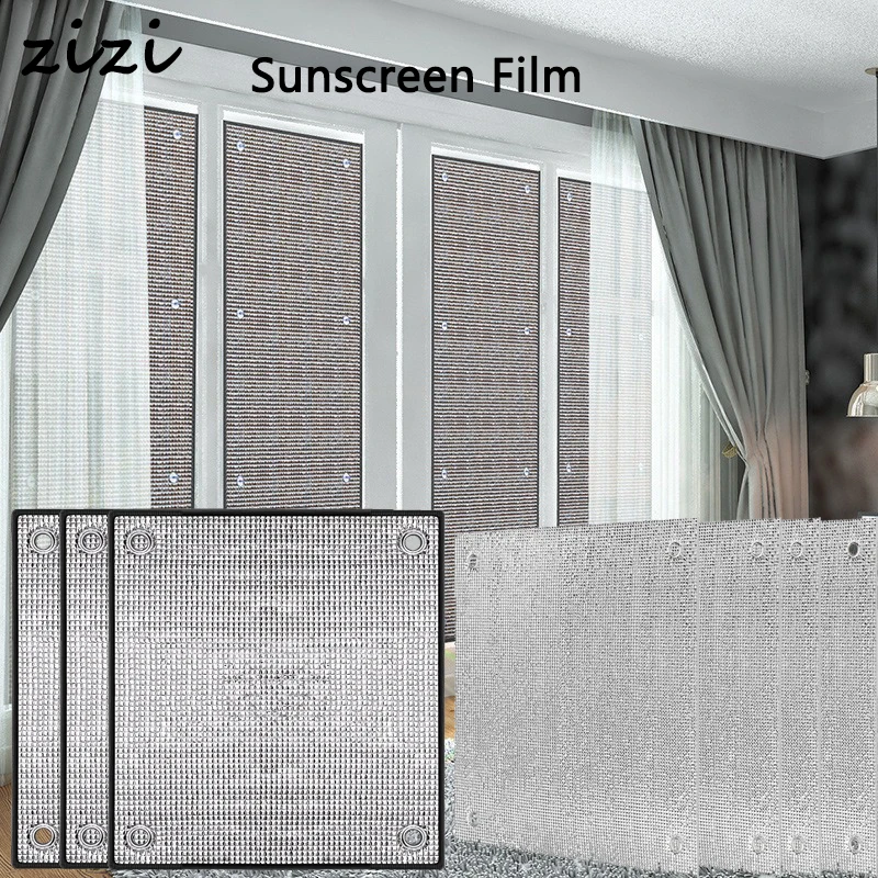 Aluminum Foil Insulation Film UV Protection/Heat Control/Keep Warm Blackout Window Film Thicken Household Glass Window Sunshades
Aluminum Foil Insulation Film UV Protection/Heat Control/Keep Warm Blackout Window Film Thicken Household Glass Window Sunshades