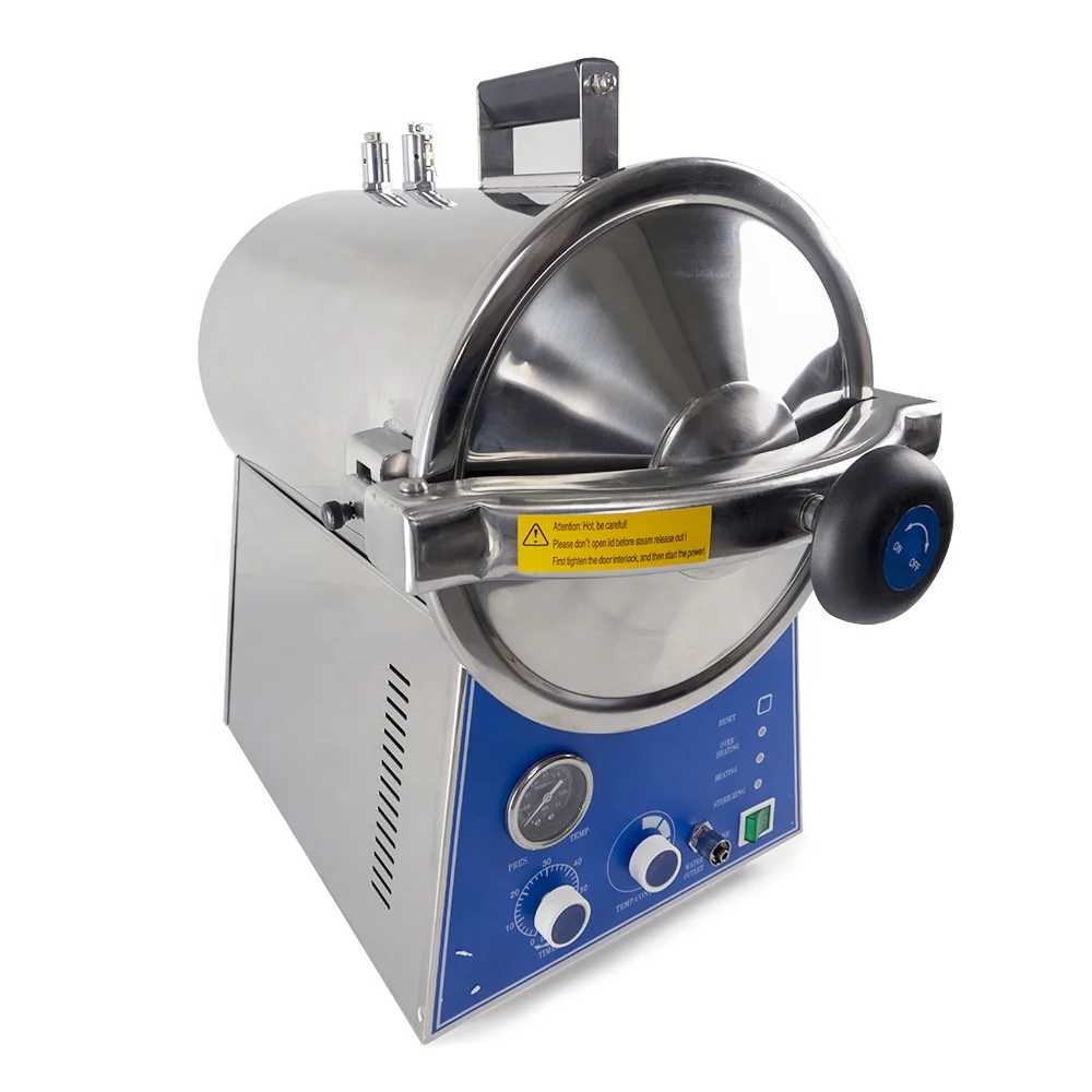 Industrial 24L Table Top Steam Sterilizer Machine Clinical Autoclave for Food Hospital School Lab
Industrial 24L Table Top Steam Sterilizer Machine Clinical Autoclave for Food Hospital School Lab