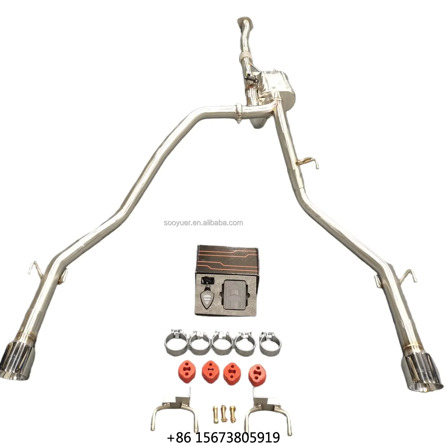 Custom Catback Exhaust System for F150 3.5T Stainless Steel Exhaust PipeCustomed
Custom Catback Exhaust System for F150 3.5T Stainless Steel Exhaust PipeCustomed