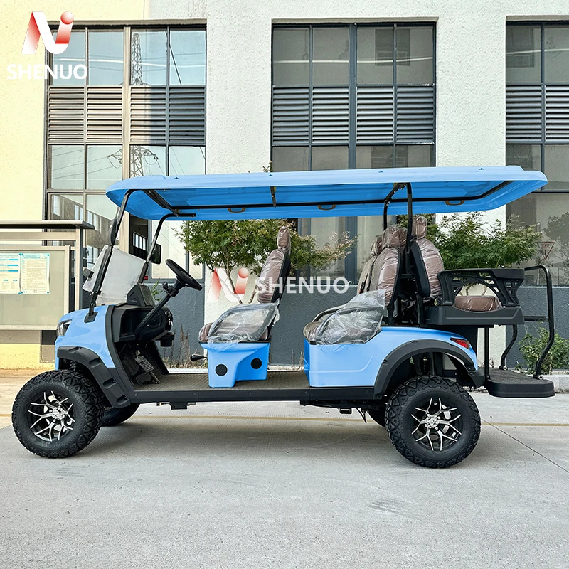 LXBY-6 Seater Off-Road Electric Golf Cart 72V, Solar Powered with Lithium Battery
LXBY-6 Seater Off-Road Electric Golf Cart 72V, Solar Powered with Lithium Battery