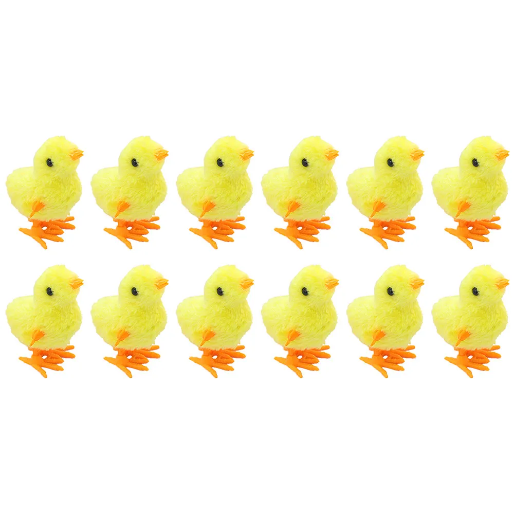 12Pcs Chicken Clockwork Plaything Smooth Winding Mechanism Adorable Mini Size for on-The-Go Play Educational Motor Skill Builder
12Pcs Chicken Clockwork Plaything Smooth Winding Mechanism Adorable Mini Size for on-The-Go Play Educational Motor Skill Builder
