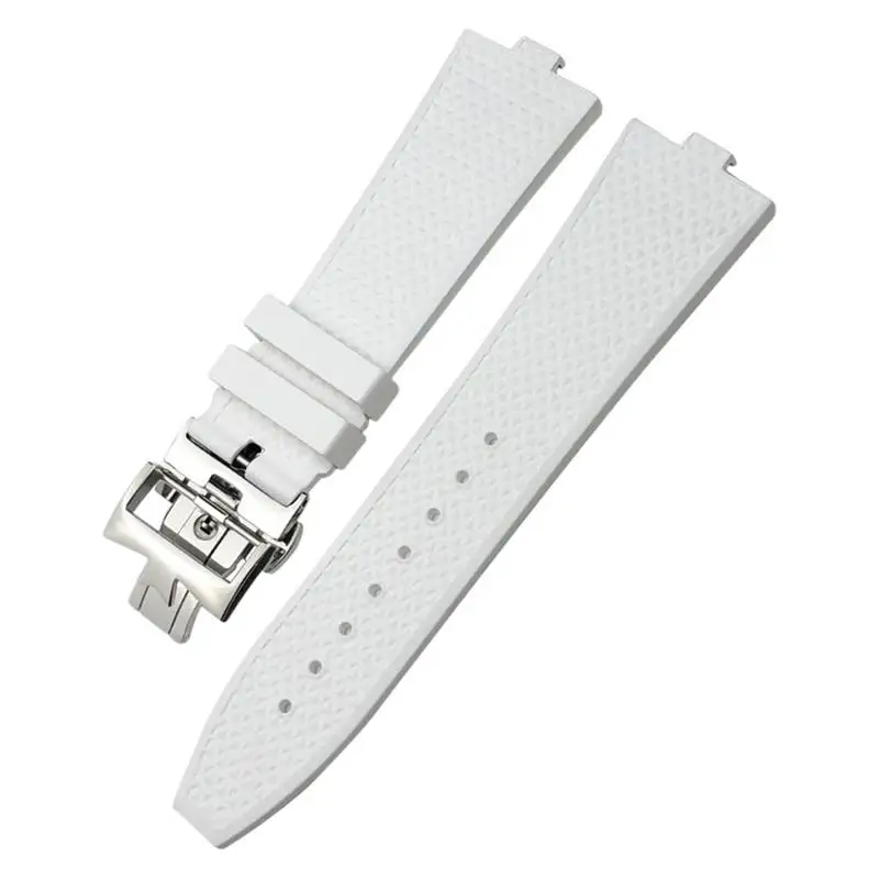 NFR Quality Convex Type Fluororubber Watchband 24*7mm for Vacheron Constan Overseas 4500v 5500v Blue Black Orange White Watch
NFR Quality Convex Type Fluororubber Watchband 24*7mm for Vacheron Constan Overseas 4500v 5500v Blue Black Orange White Watch