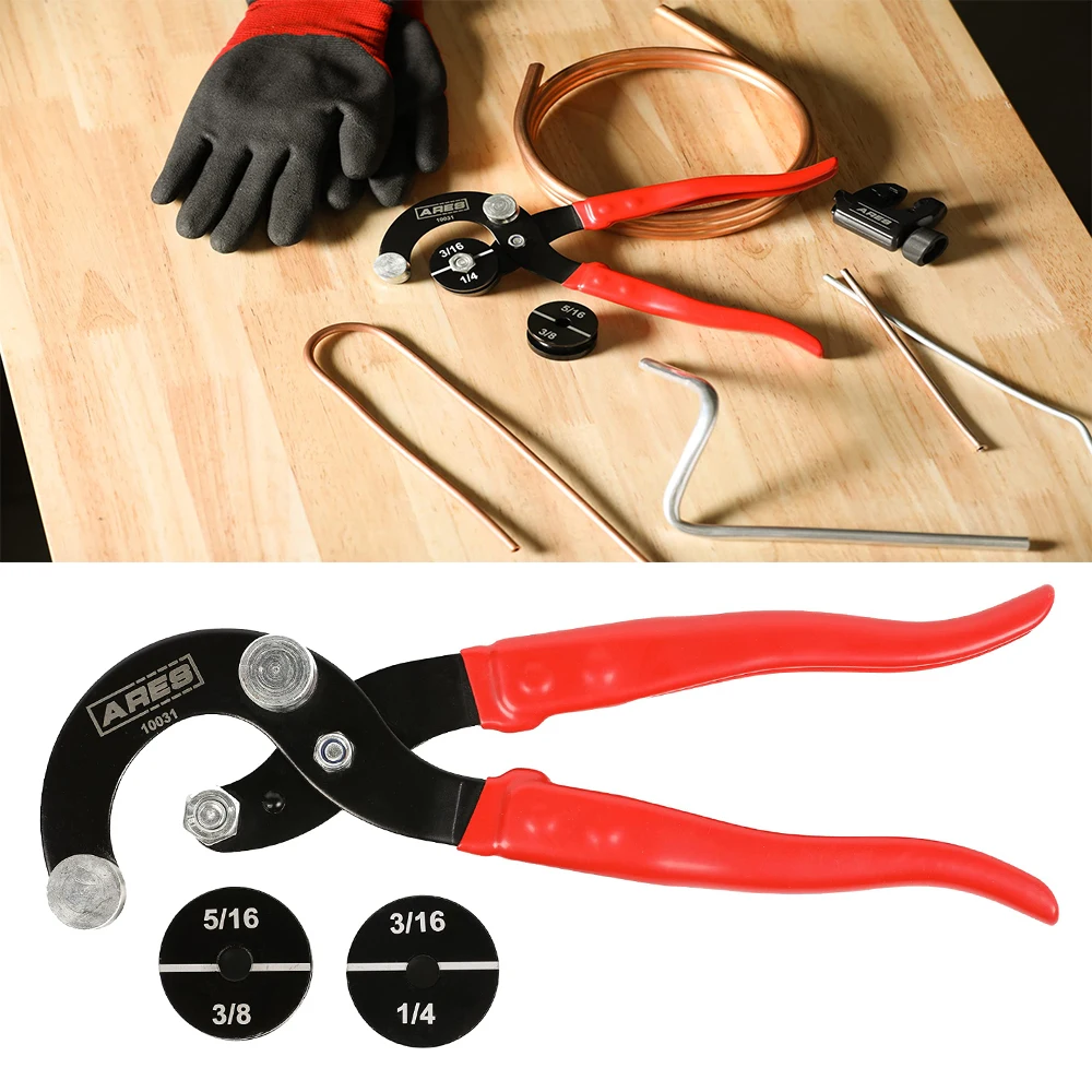 Hand Operated Tube Bender Manual Pipe Bending Plier Portable Hand Tool for Air Conditioner Copper Pipe Aluminum Tube Metal Pipe
Hand Operated Tube Bender Manual Pipe Bending Plier Portable Hand Tool for Air Conditioner Copper Pipe Aluminum Tube Metal Pipe