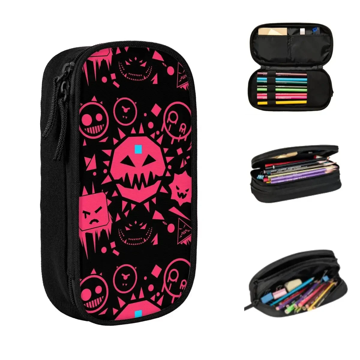 Just Shapes And Pencil Cases Large Storage Pen Bags Pen Box Pencil Pouch For Boys Girls Students Stationery School Office
Just Shapes And Pencil Cases Large Storage Pen Bags Pen Box Pencil Pouch For Boys Girls Students Stationery School Office