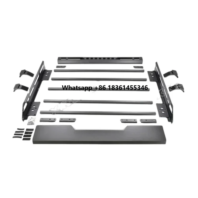 Aluminum Black Off-Road Roof Rack Durable Compact Roof Storage SUV
Aluminum Black Off-Road Roof Rack Durable Compact Roof Storage SUV