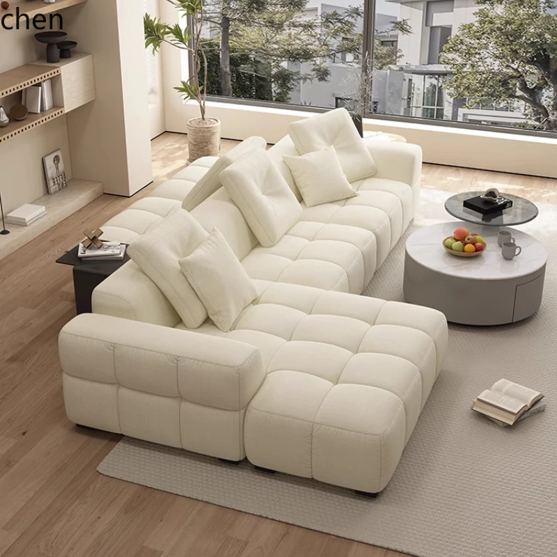 ZML fabric sofa simple square double-sided cotton and linen removable and washable creative module combination
ZML fabric sofa simple square double-sided cotton and linen removable and washable creative module combination