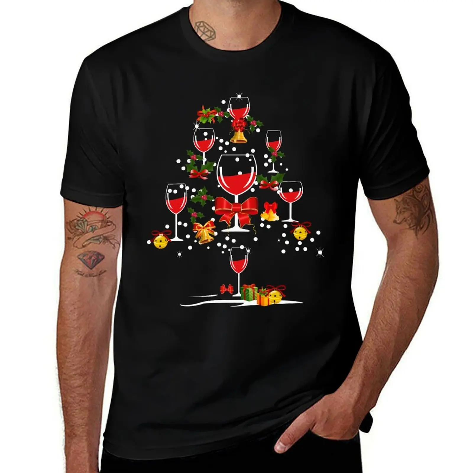 Mulled Red Wine Funny Christmas Tree T-Shirt Summer Casual Loose T-Shirt
Mulled Red Wine Funny Christmas Tree T-Shirt Summer Casual Loose T-Shirt