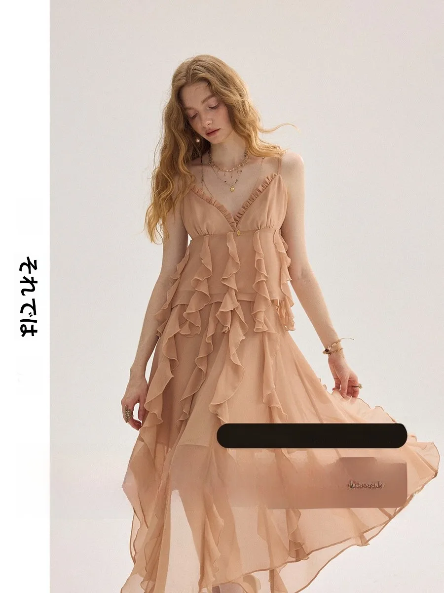 Summer Women's Chiffon Set with Off-Shoulder Top And Half Skirt Irregular Lace Hemline Two-Piece Ensemble Fashionable Casual ...
Summer Women's Chiffon Set with Off-Shoulder Top And Half Skirt Irregular Lace Hemline Two-Piece Ensemble Fashionable Casual ...