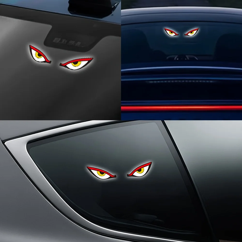1Pc Fierce Demon Eye LED Car Window Light, USB Powered Animated Eye Waterproof Decor Lamp for Car Truck SUV
1Pc Fierce Demon Eye LED Car Window Light, USB Powered Animated Eye Waterproof Decor Lamp for Car Truck SUV
