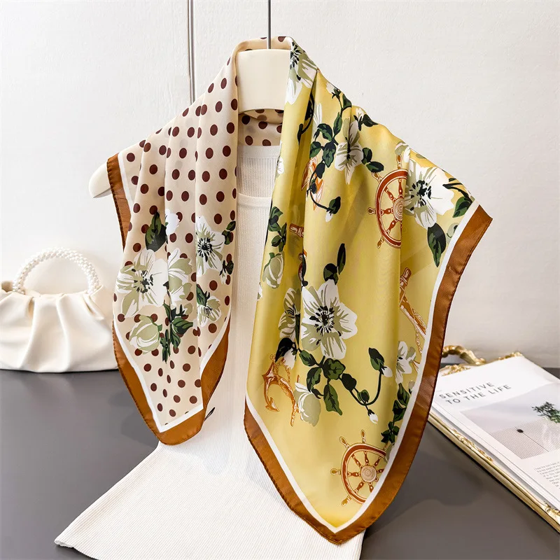 Silk Scarf 70x70cm Small Square Scarf Luxury Silk-Like Fabric Hijab Shawl Satin Fashion Bandana Neckerchief Headband Hair Wrap
Silk Scarf 70x70cm Small Square Scarf Luxury Silk-Like Fabric Hijab Shawl Satin Fashion Bandana Neckerchief Headband Hair Wrap