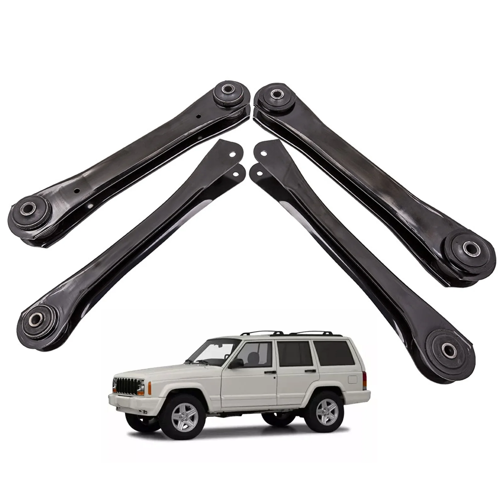 Top Quality for The Left and Right Front Upper and Lower Control Arm Assemblies OfComanche Jeep
Top Quality for The Left and Right Front Upper and Lower Control Arm Assemblies OfComanche Jeep