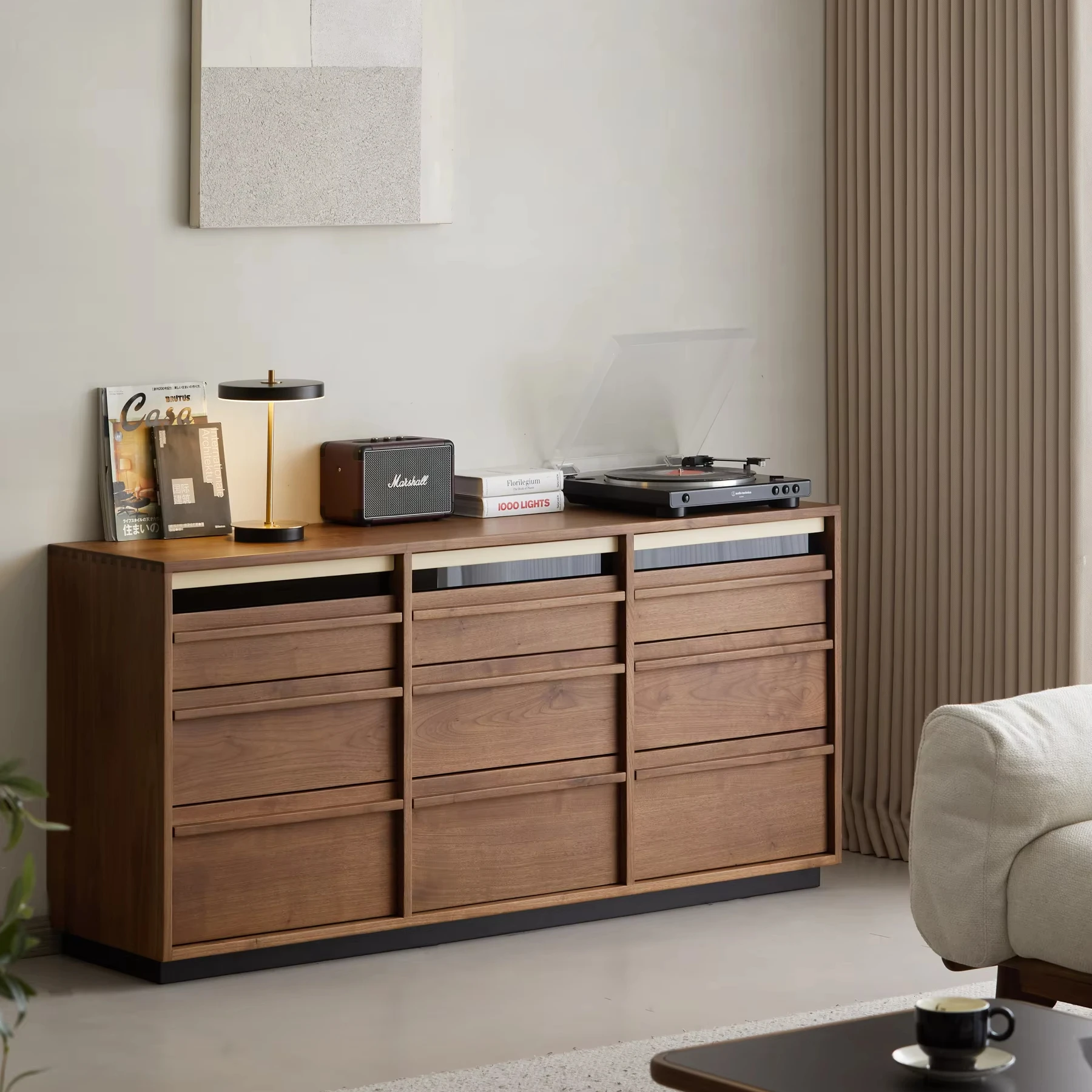 Wood Multipurpose Cupboard with Drawer for Living Room/bedroom New Design Black Walnut Chest of Drawer
Wood Multipurpose Cupboard with Drawer for Living Room/bedroom New Design Black Walnut Chest of Drawer