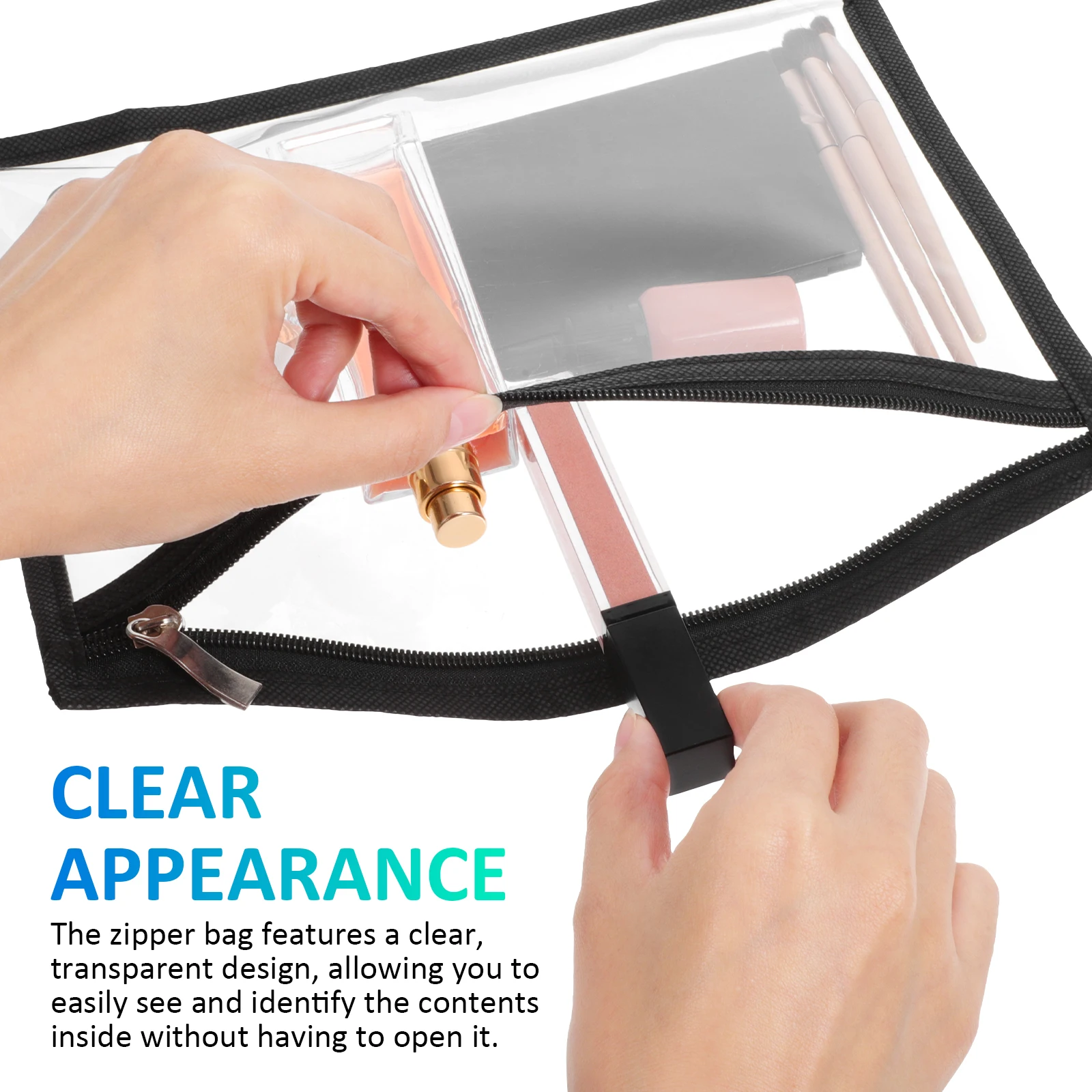 4 Pcs Clear Makeup Bags With Zipper Pen Organizer Pouches Zipper Storage Bags For Organizing Purse Makeup And Toiletries
4 Pcs Clear Makeup Bags With Zipper Pen Organizer Pouches Zipper Storage Bags For Organizing Purse Makeup And Toiletries