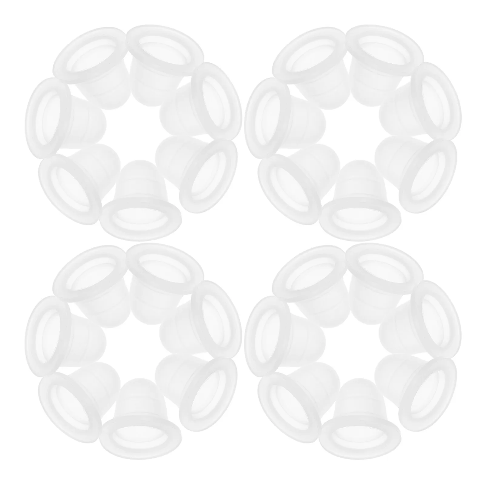 100Pcs Professional Grade Silicone Ink Cups Disposable Pigment Containers Tattooing Makeup Eyebrow Eyelash Extension Kits
100Pcs Professional Grade Silicone Ink Cups Disposable Pigment Containers Tattooing Makeup Eyebrow Eyelash Extension Kits