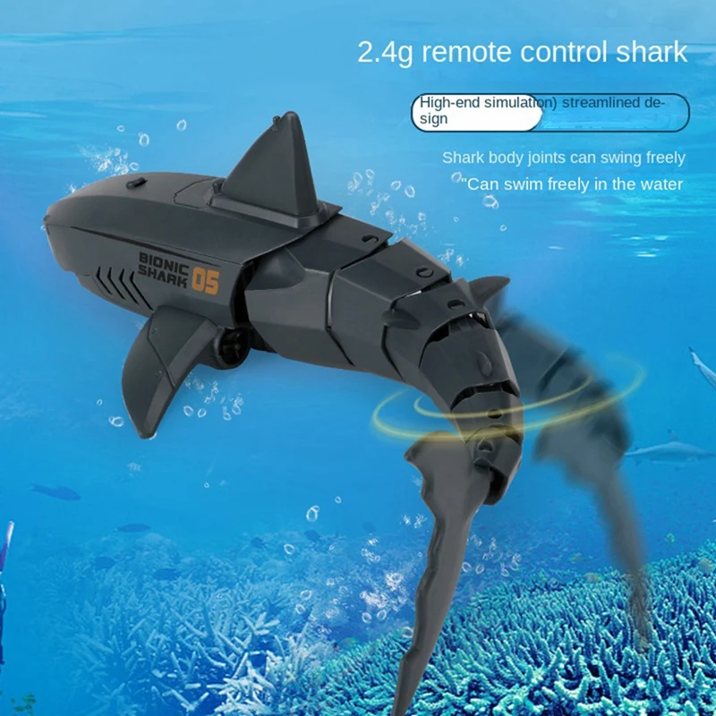 Smart Remote Control Fish Children's Swimming Pool Beach Bath Toys Simulation Remote Control Mechanical Fish Robot
Smart Remote Control Fish Children's Swimming Pool Beach Bath Toys Simulation Remote Control Mechanical Fish Robot