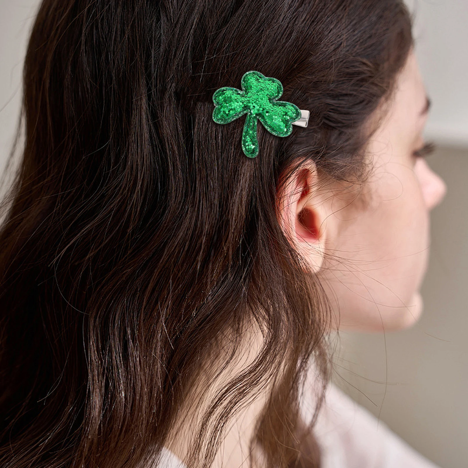 6PCS Irish Day Hairpins St Patricks Accessories Women Green Clips Bangs Side Hair Shamrock Pattern Durable Lightweight
6PCS Irish Day Hairpins St Patricks Accessories Women Green Clips Bangs Side Hair Shamrock Pattern Durable Lightweight